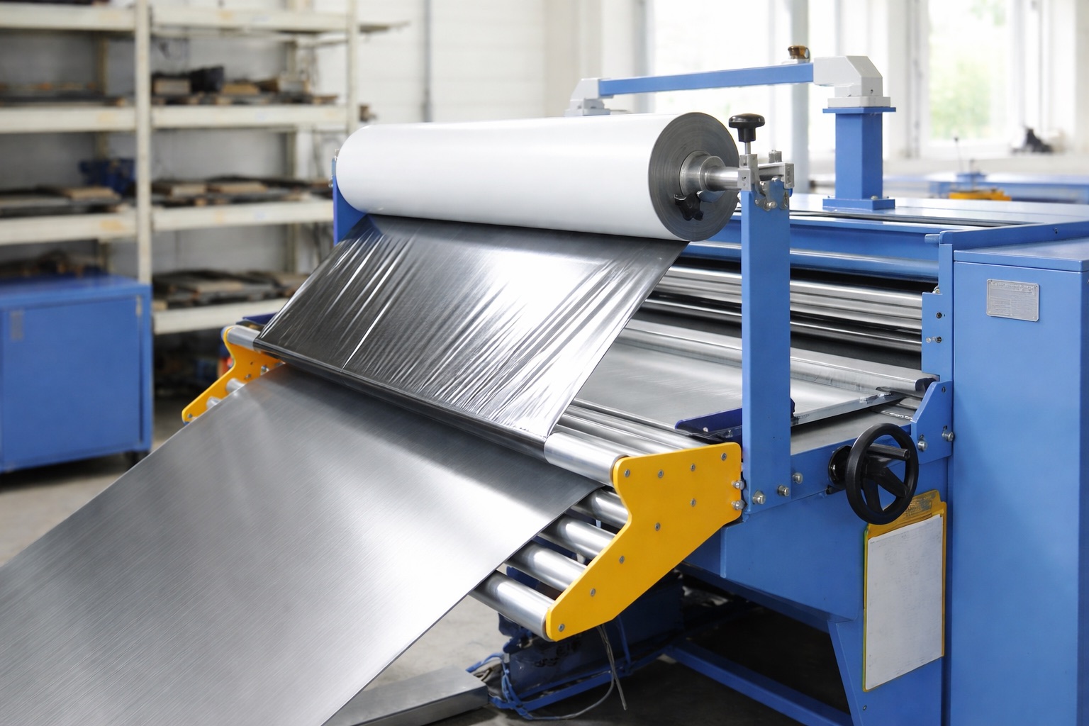 Нанесение защитной плёнки